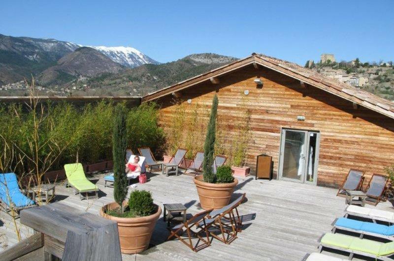 Les Calades Du Ventoux Apartment มงต์เบริง-เลส์-แบงส์ ภายนอก รูปภาพ